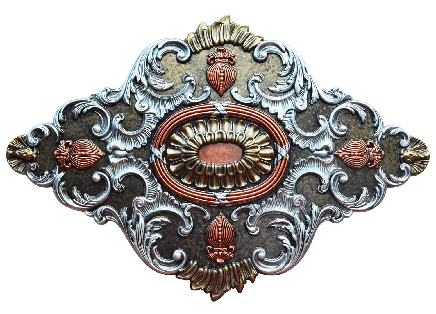 Ceiling Medallion Perpetual Harmony III 29-1/8 in. x 40-1/8 in. CCMF-128-3